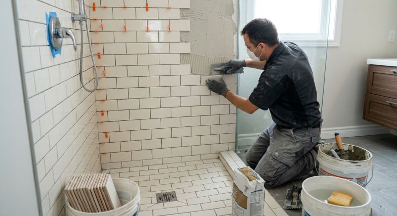 Shower Flooring Installation