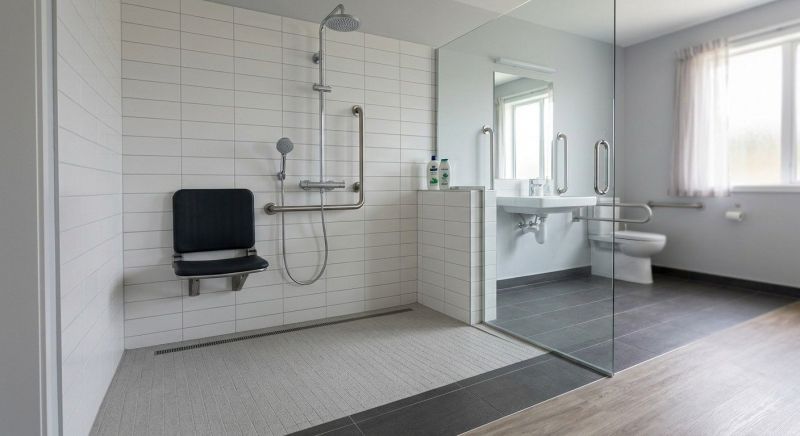 Accessible Shower Construction in South Portland, ME